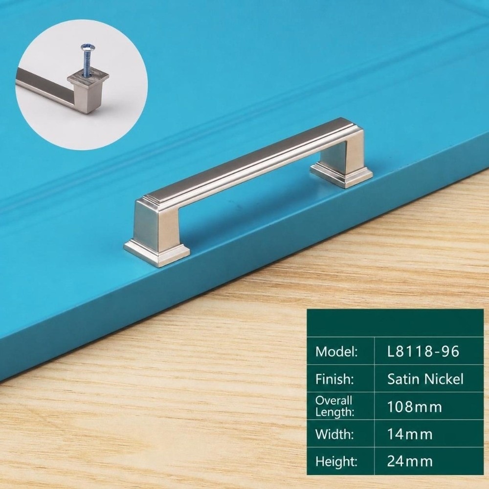 Cabinet Handle Pull - مقابض خزائن من سبائك الزنك بتصميم