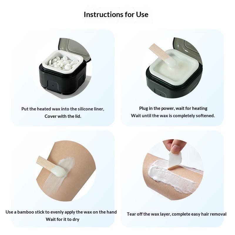 Home Improvement Kit - جهاز تسخين الشمع الصغير مع وعاء