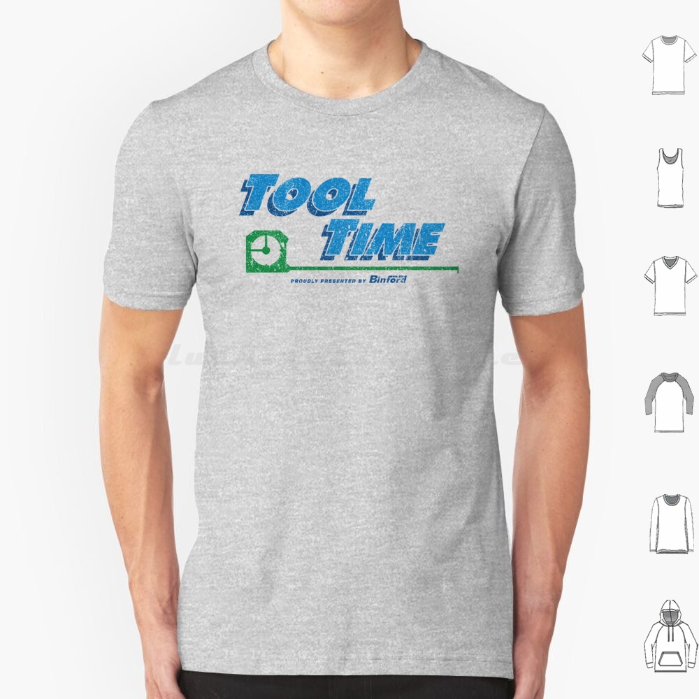 Home Improvement Tool Time - أداة الوقت تي شيرت القطن الرجال