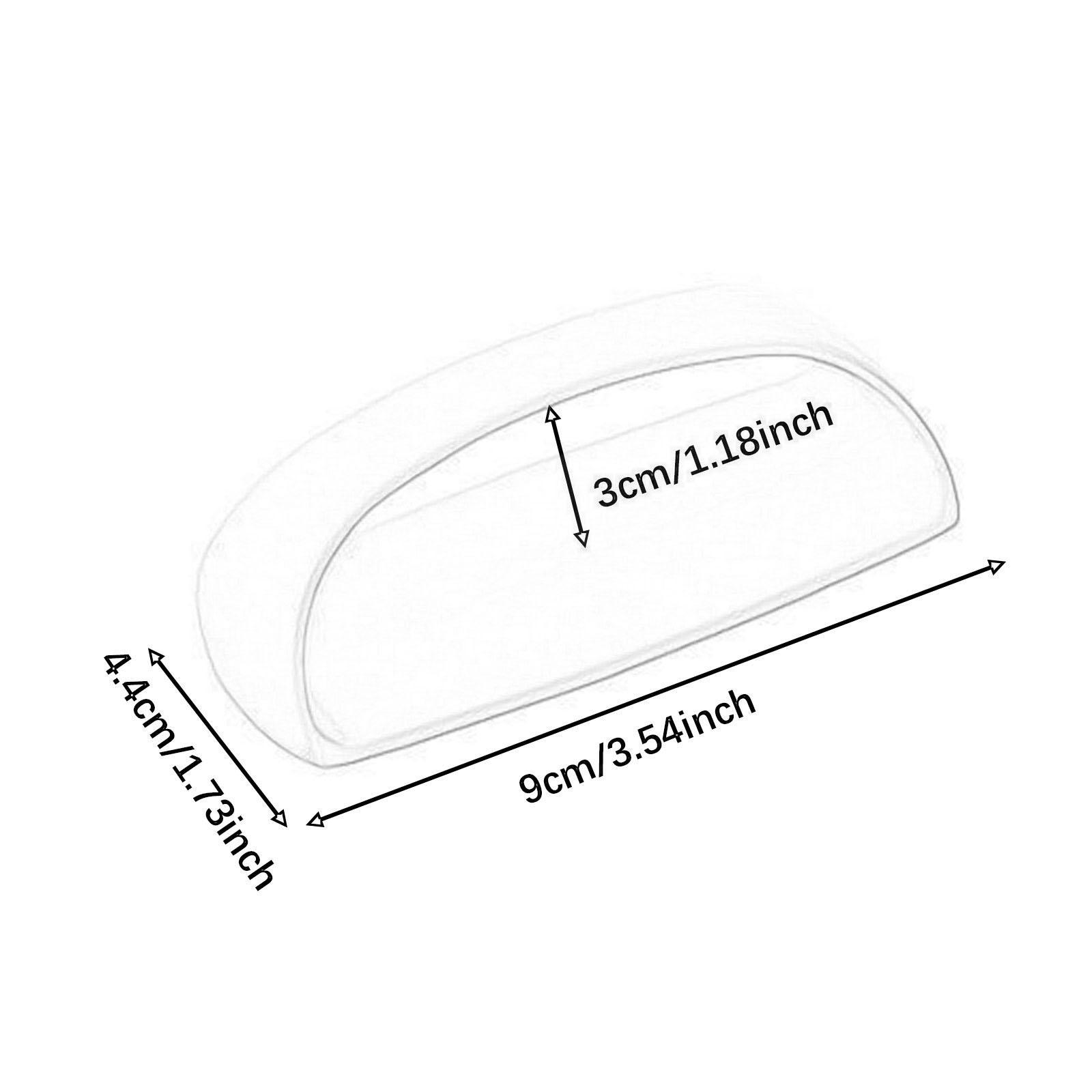 Cabinet Handle Pull - مقبض باب منزلق لاصق من البلاستيك،