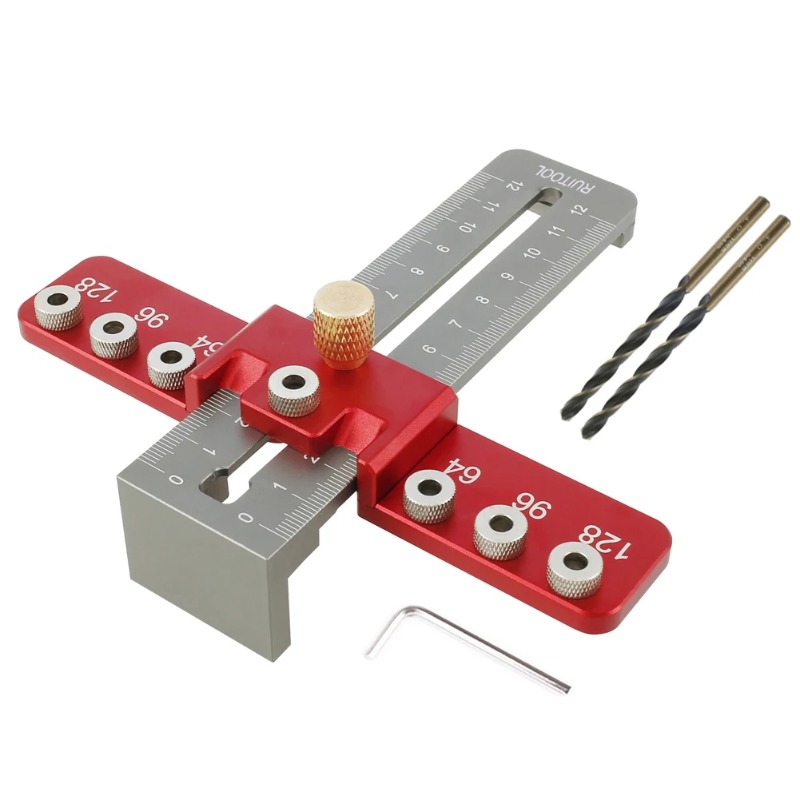 مسطرة قوالب تحديد مواقع الثقوب - مراجعة Cabinet Handle Pull وسعره
