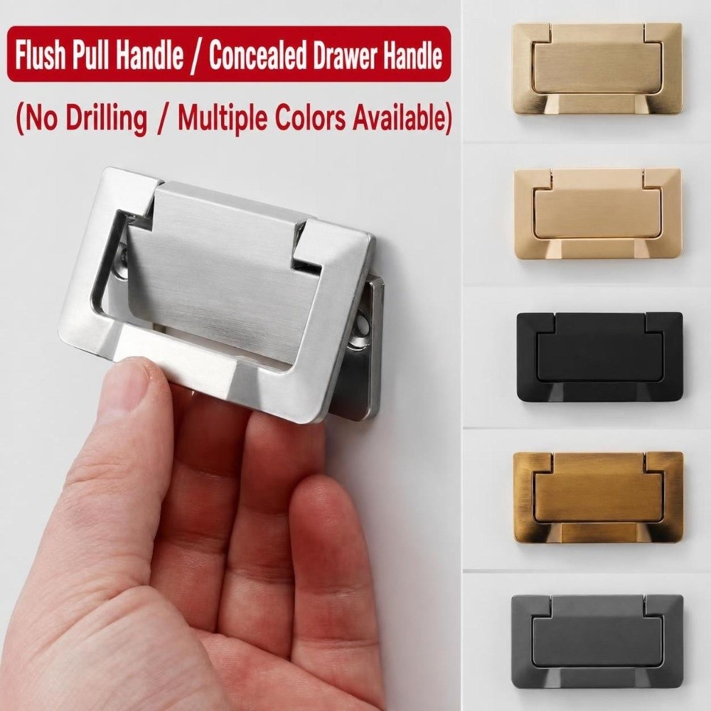 مقبض خزانة مخفي من سبائك الزنك - مراجعة Cabinet Handle Pull وسعره