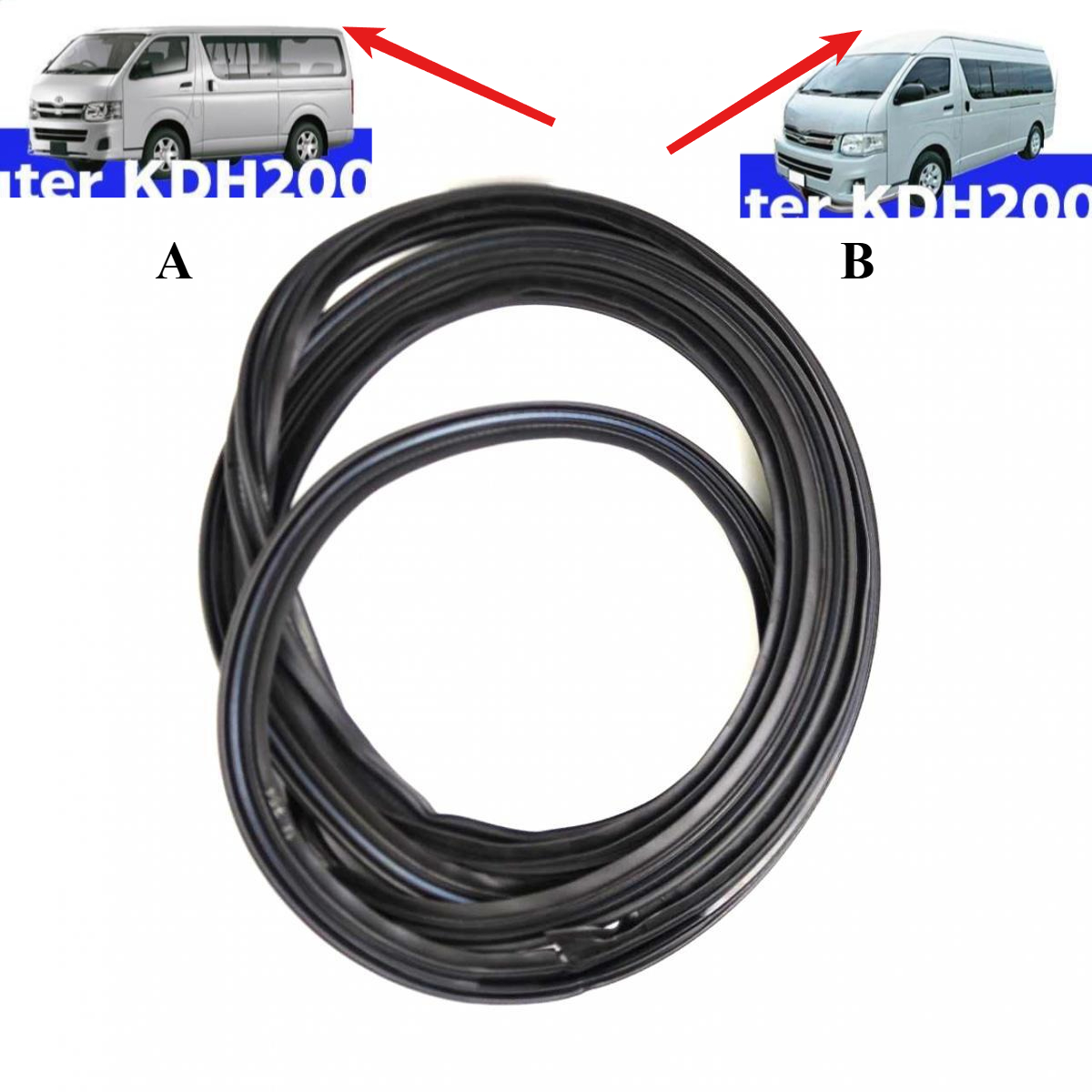 غطاء مطاطي للباب الخلفي لسيارة - مراجعة Door Weather Strip وسعره