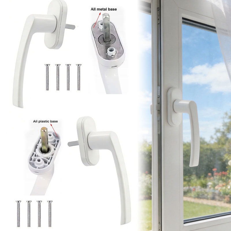 مقبض نافذة منزلق أبيض مضاد للا - مراجعة Home Improvement Kit وسعره