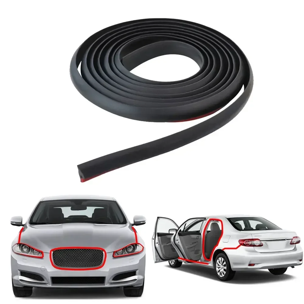 سيارة 2 متر أسود عالمي مائل T- - مراجعة Door Weather Strip وسعره